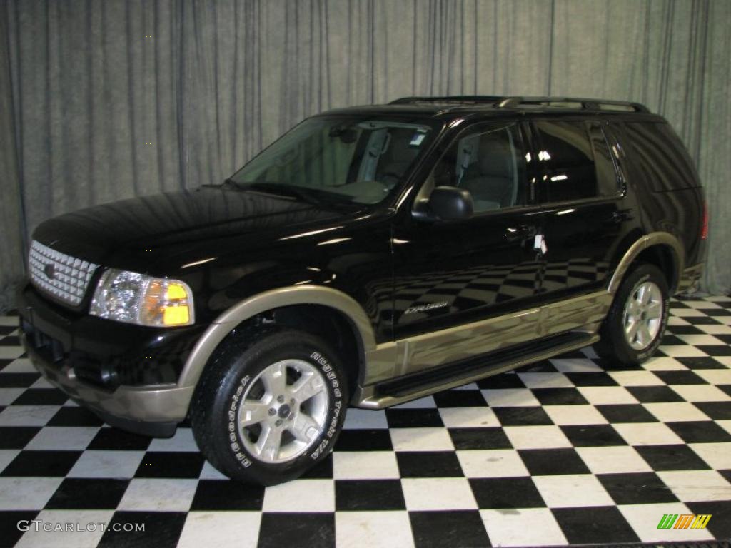 2004 Explorer Eddie Bauer 4x4 - Black / Graphite photo #2