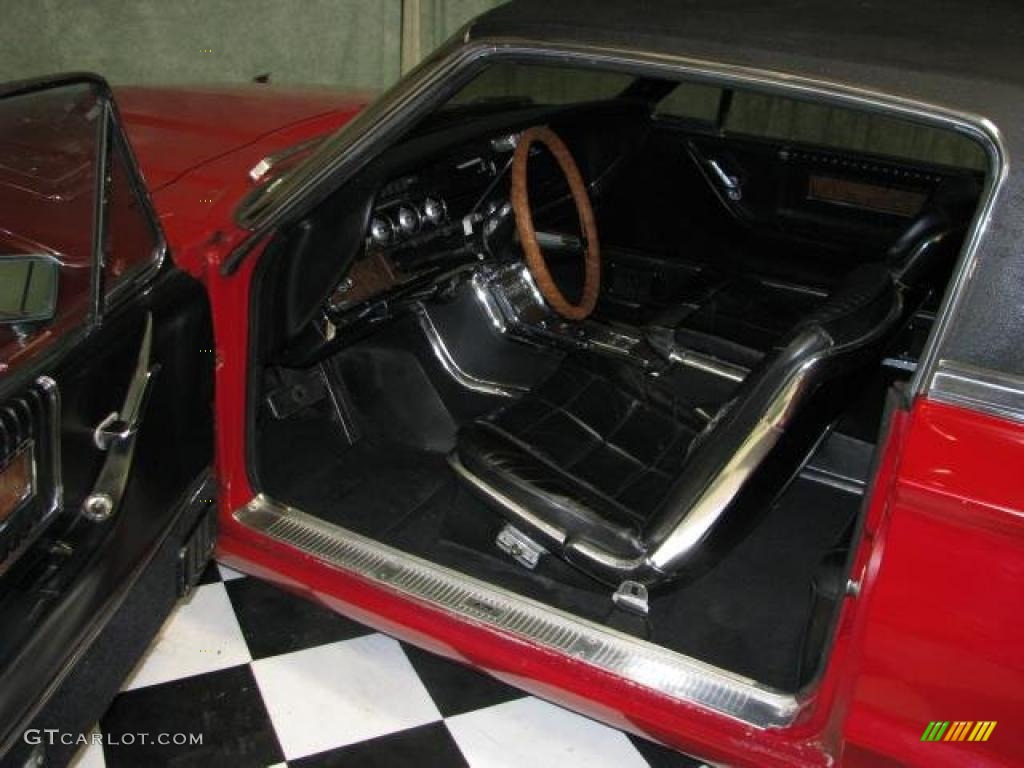 Black Interior 1966 Ford Thunderbird Landau Photo #42677764