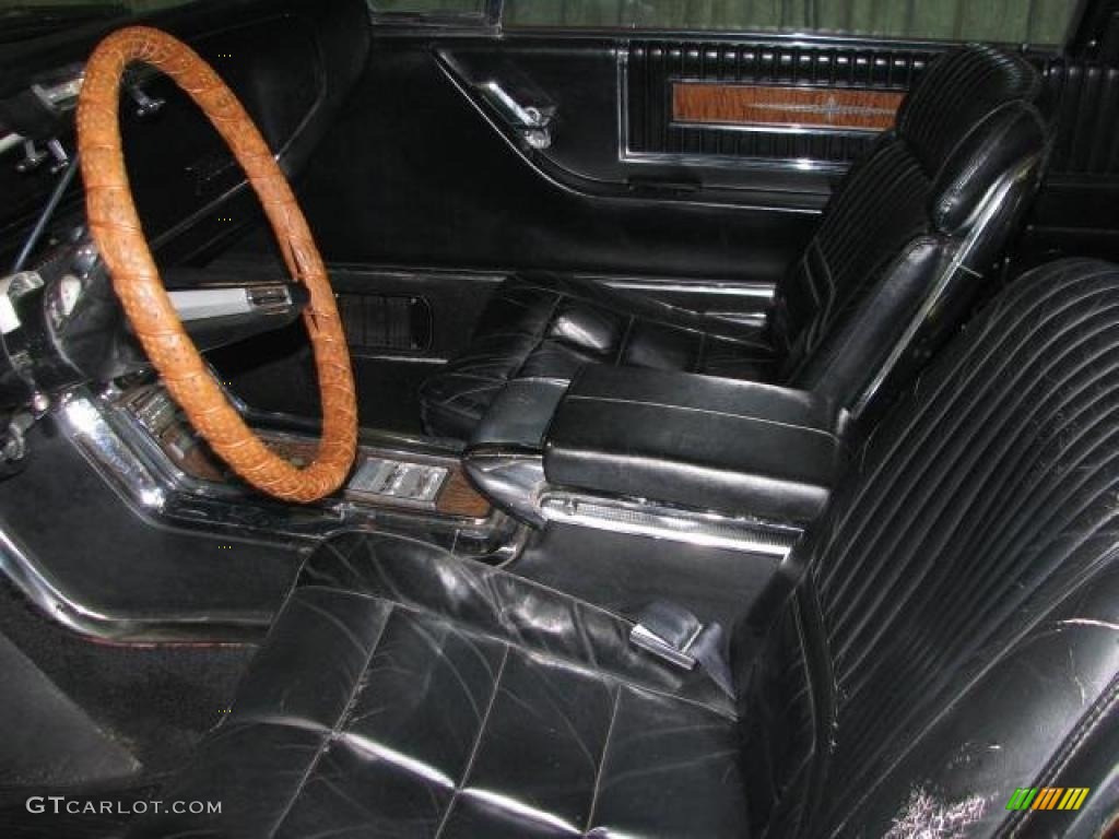 Black Interior 1966 Ford Thunderbird Landau Photo #42677772