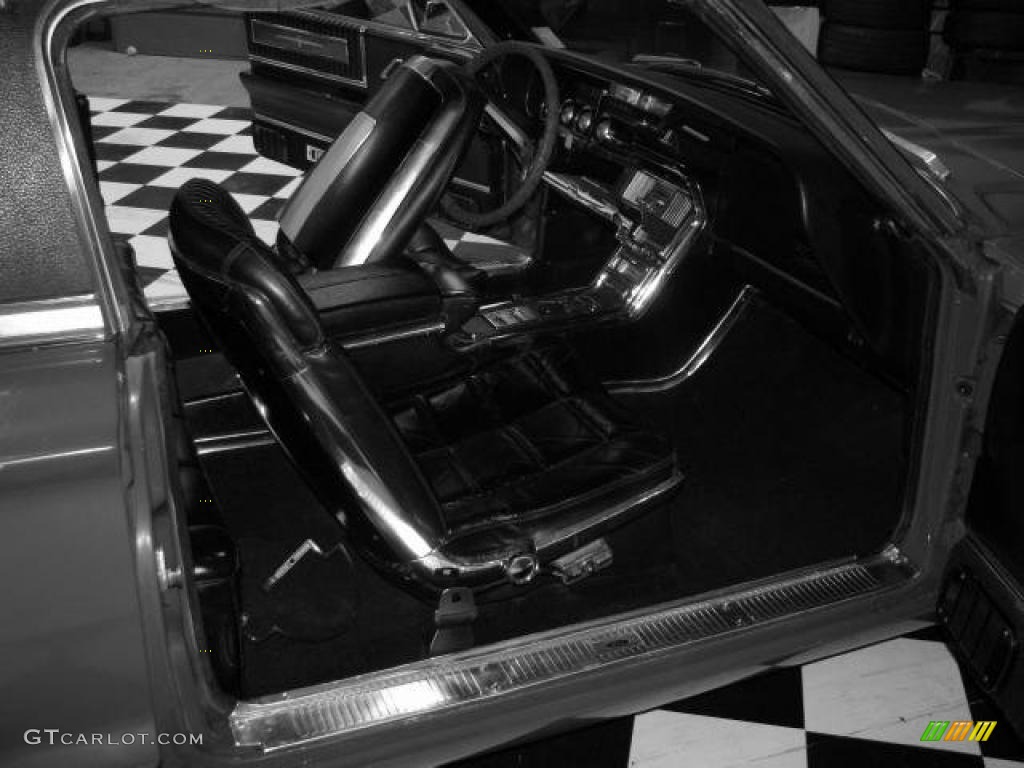 Black Interior 1966 Ford Thunderbird Landau Photo #42677792