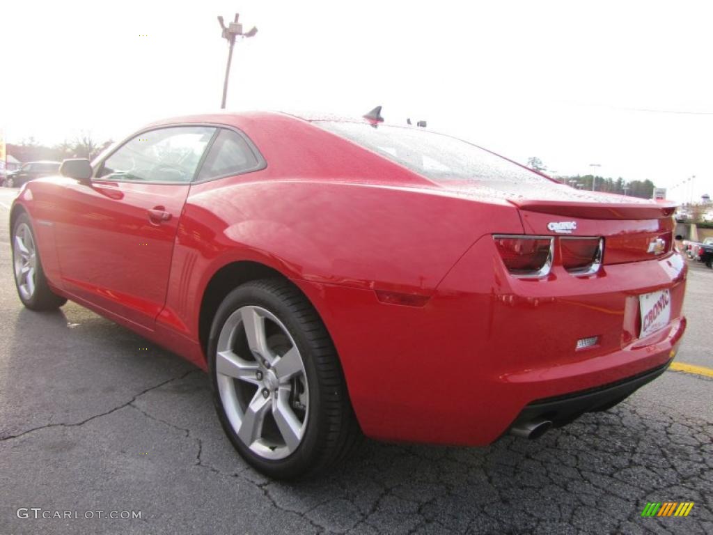 2011 Camaro LT/RS Coupe - Victory Red / Black photo #5