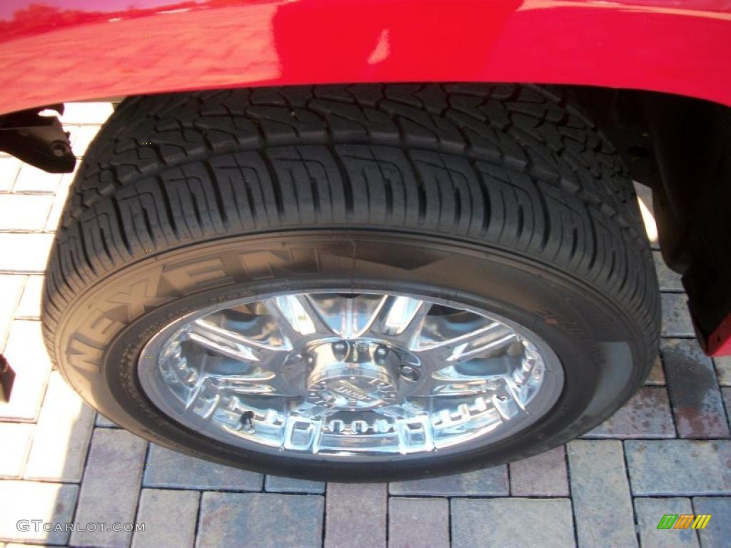 2006 Colorado LT Crew Cab - Victory Red / Very Dark Pewter photo #6