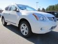 2011 Pearl White Nissan Rogue SV  photo #6