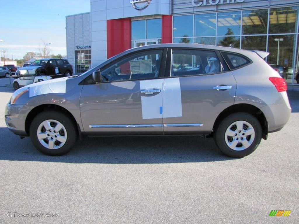 2011 Rogue S - Platinum Graphite / Black photo #2