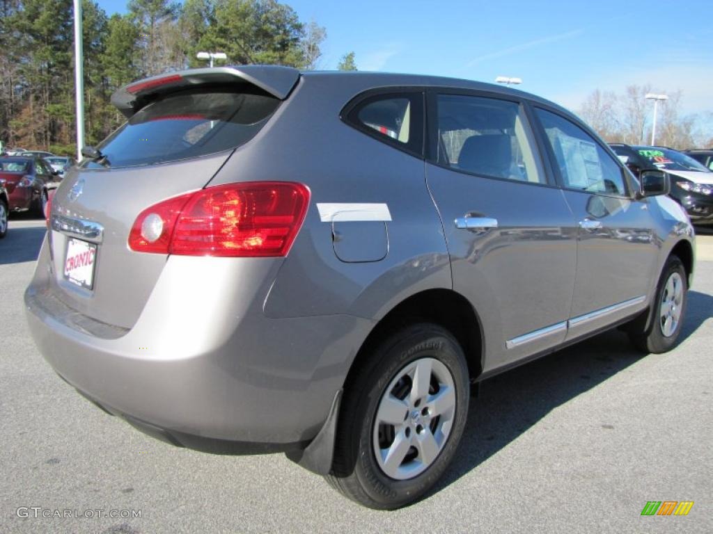 2011 Rogue S - Platinum Graphite / Black photo #4