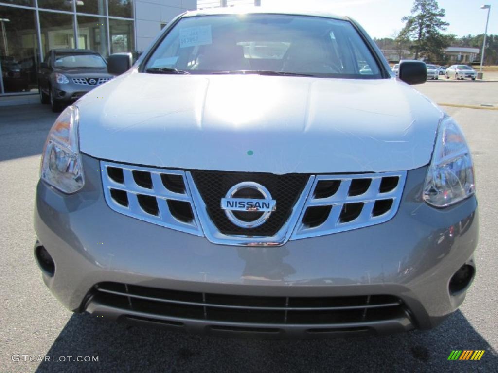 2011 Rogue S - Platinum Graphite / Black photo #7