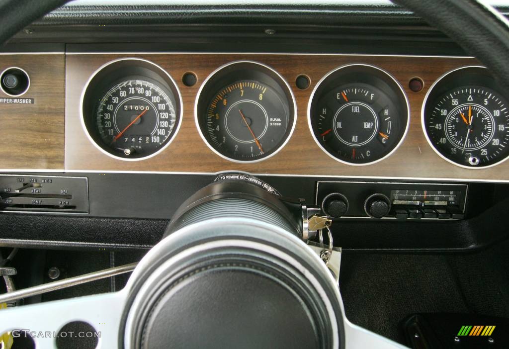 1972 Cuda 340 Coupe - Gold / Black photo #23