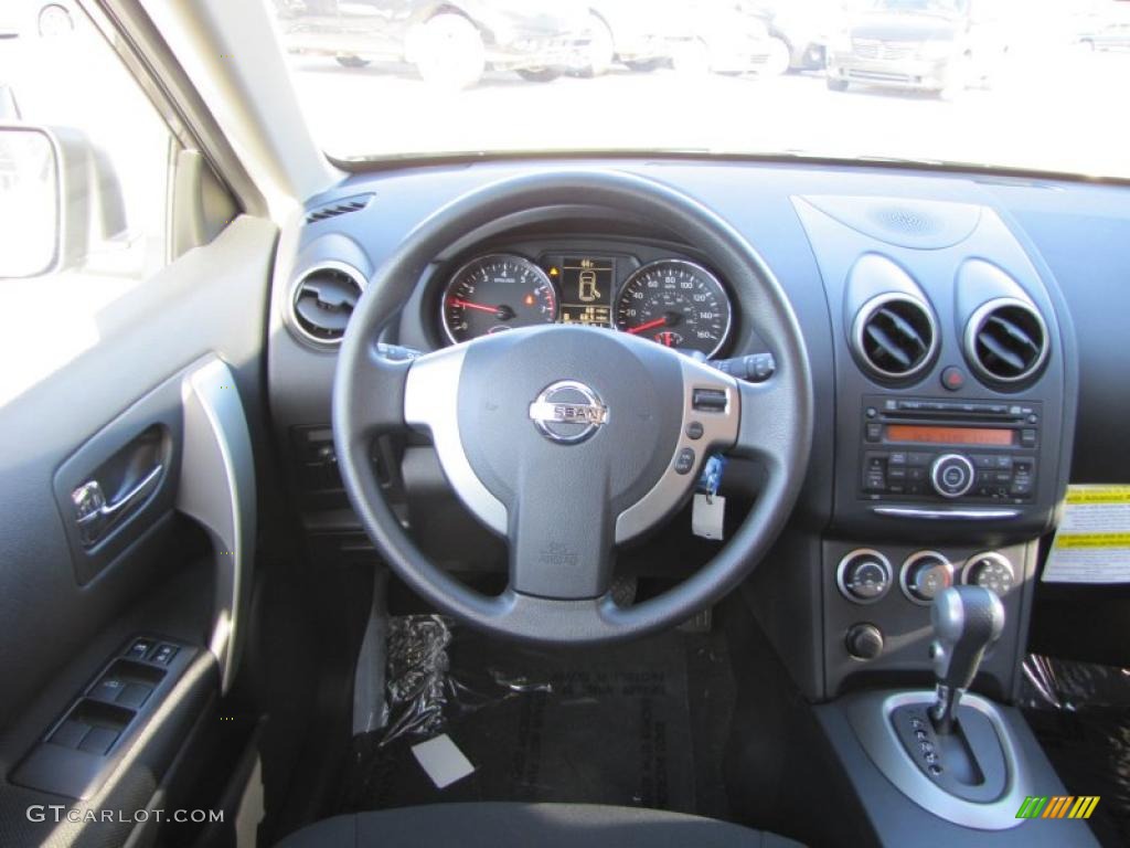 2011 Rogue S - Platinum Graphite / Black photo #14