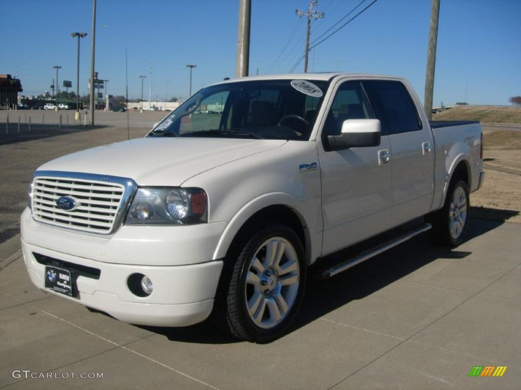 White Sand Tri-Coat 2008 Ford F150 Limited SuperCrew Exterior Photo #42680193