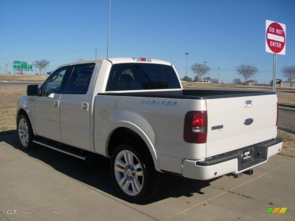 White Sand Tri-Coat 2008 Ford F150 Limited SuperCrew Exterior Photo #42680197