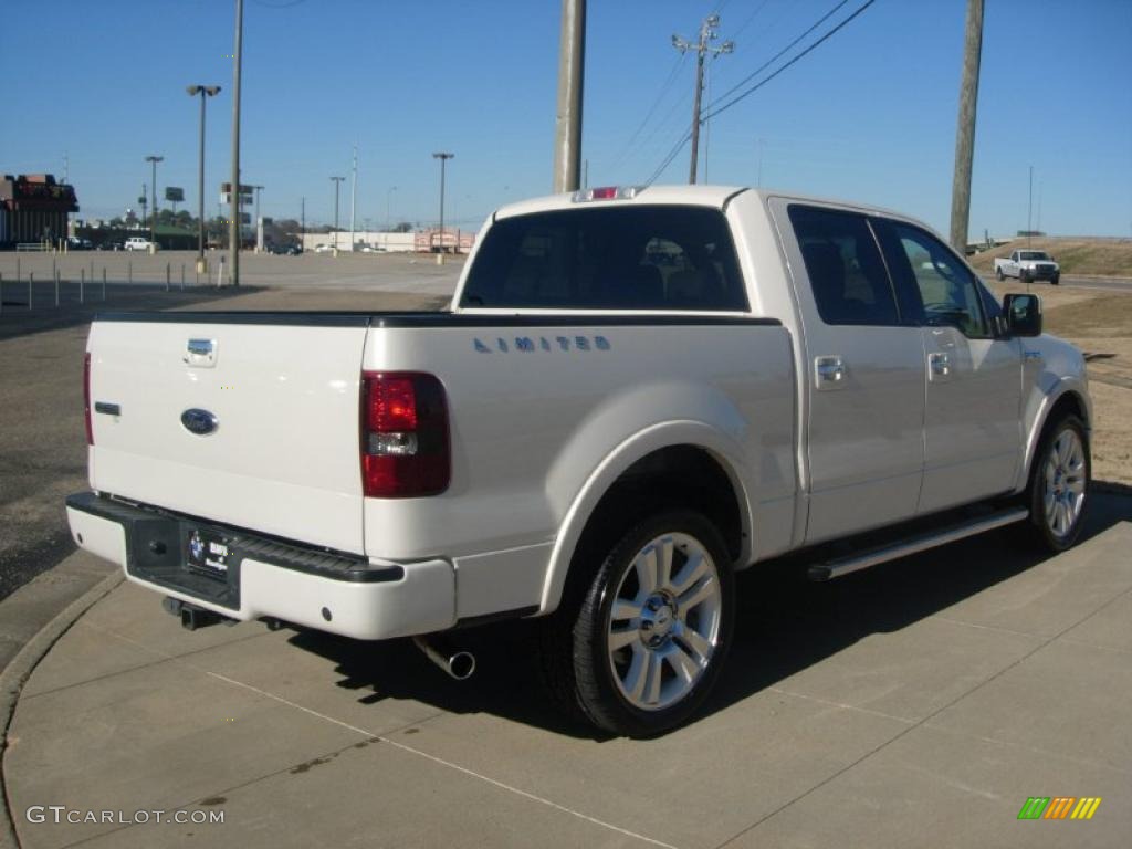 White Sand Tri-Coat 2008 Ford F150 Limited SuperCrew Exterior Photo #42680201