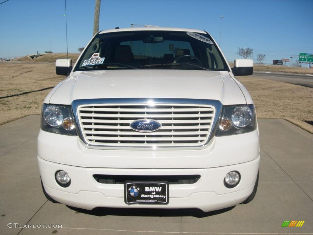 White Sand Tri-Coat 2008 Ford F150 Limited SuperCrew Exterior Photo #42680229