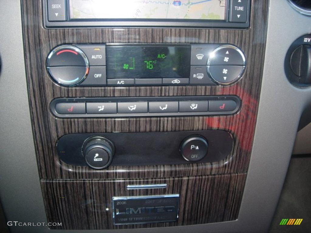 2008 Ford F150 Limited SuperCrew Controls Photo #42680293
