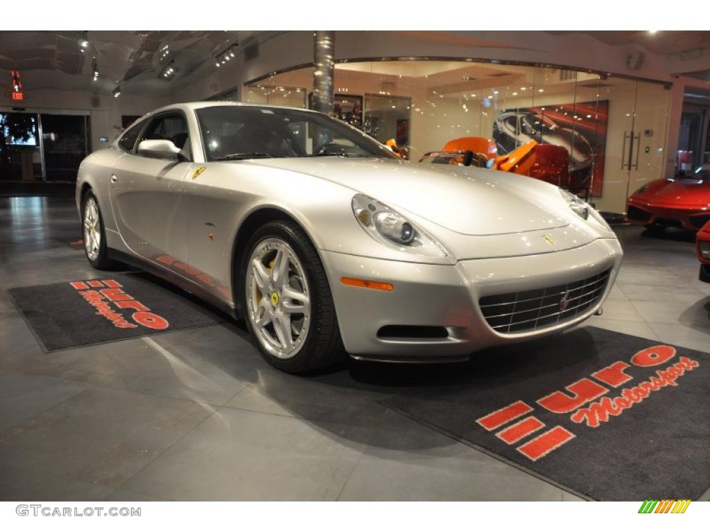 Grigio Titanio 2005 Ferrari 612 Scaglietti F1A Exterior Photo #42682338