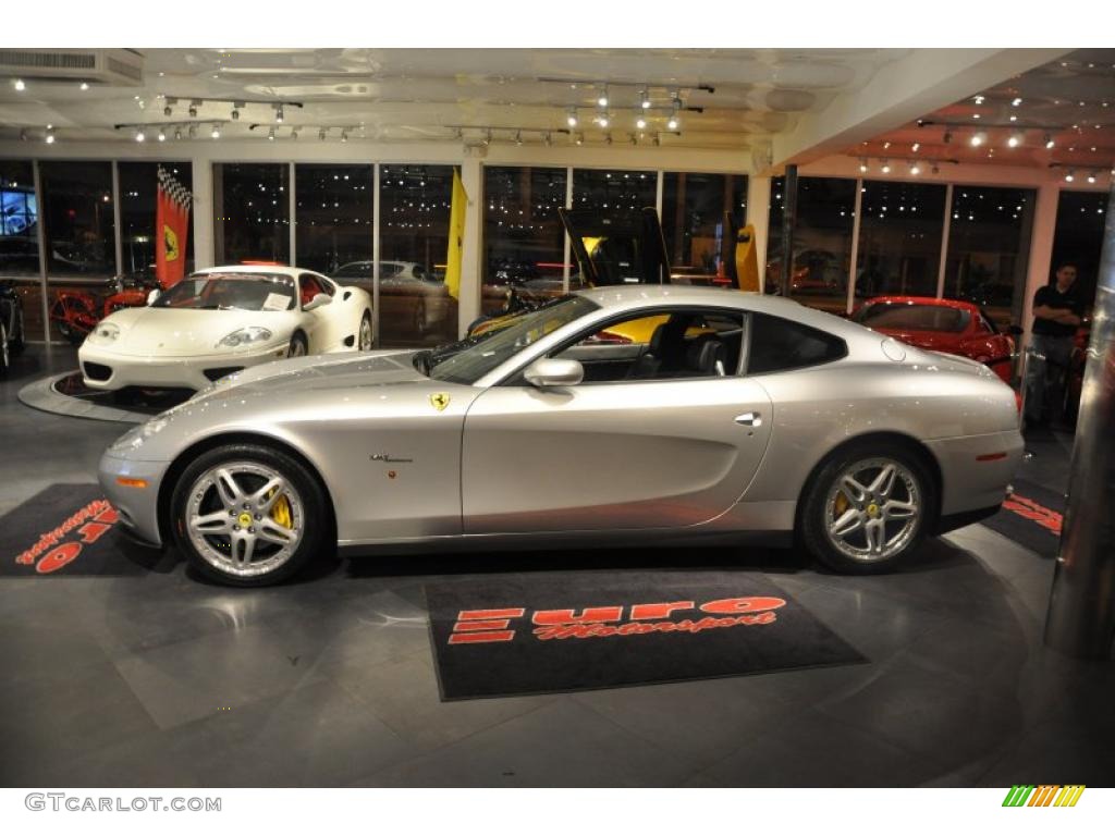 Grigio Titanio 2005 Ferrari 612 Scaglietti F1A Exterior Photo #42682482