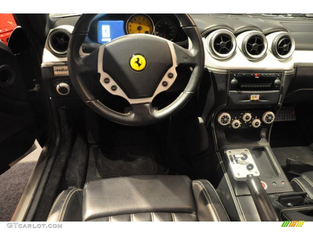 Nero Interior 2005 Ferrari 612 Scaglietti F1A Photo #42682615