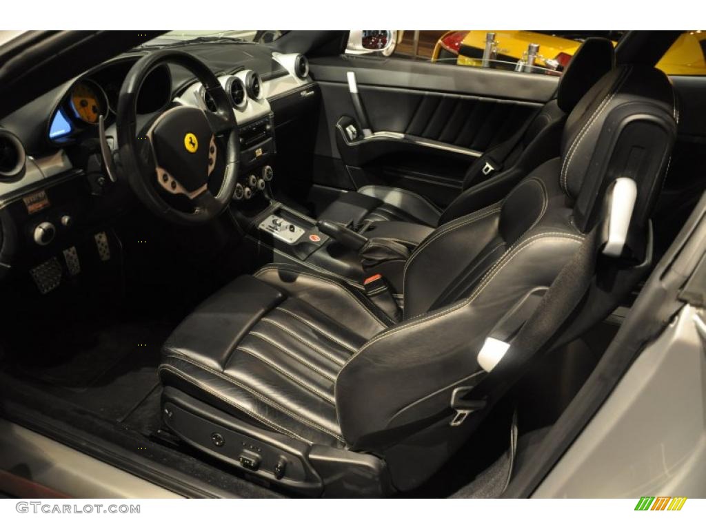Nero Interior 2005 Ferrari 612 Scaglietti F1A Photo #42682631