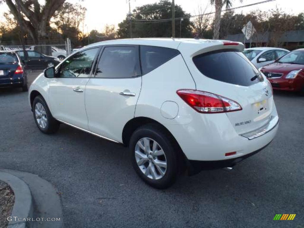 2011 Murano S - Glacier White Pearl / Beige photo #3