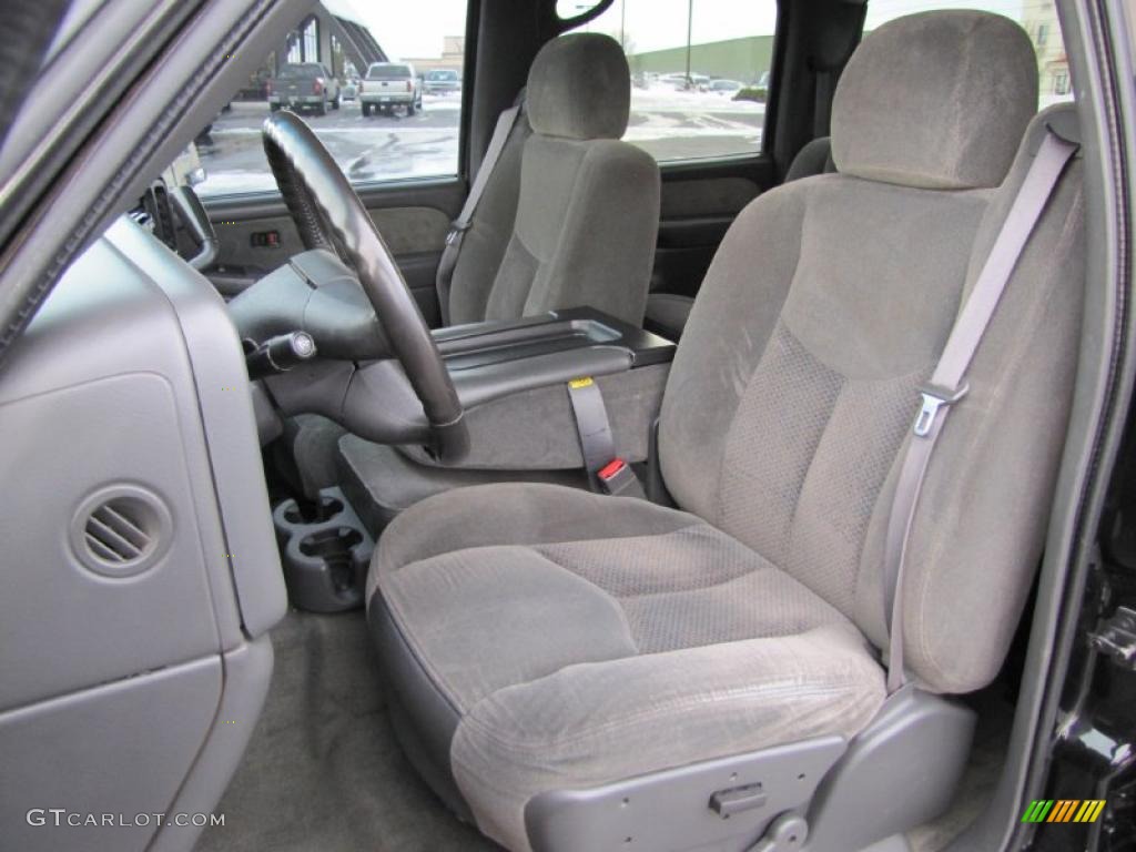 2003 Silverado 2500HD LS Crew Cab 4x4 - Black / Dark Charcoal photo #4