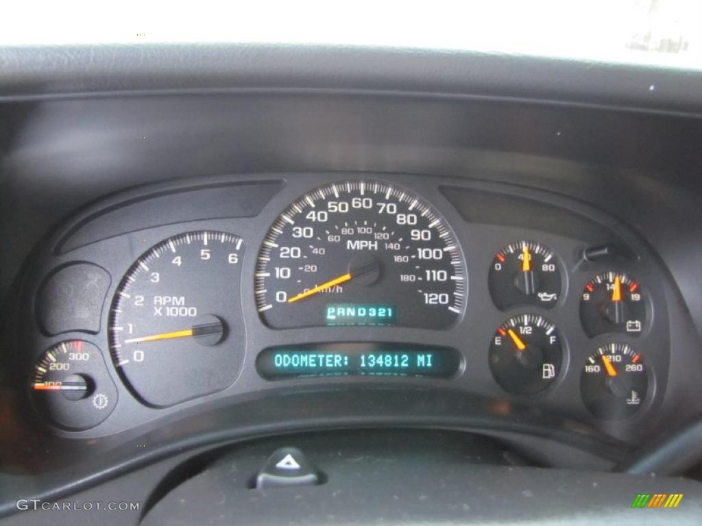 2003 Silverado 2500HD LS Crew Cab 4x4 - Black / Dark Charcoal photo #9