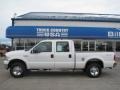 Oxford White Clearcoat 2007 Ford F250 Super Duty XLT Crew Cab 4x4
