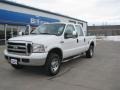 Oxford White Clearcoat - F250 Super Duty XLT Crew Cab 4x4 Photo No. 2