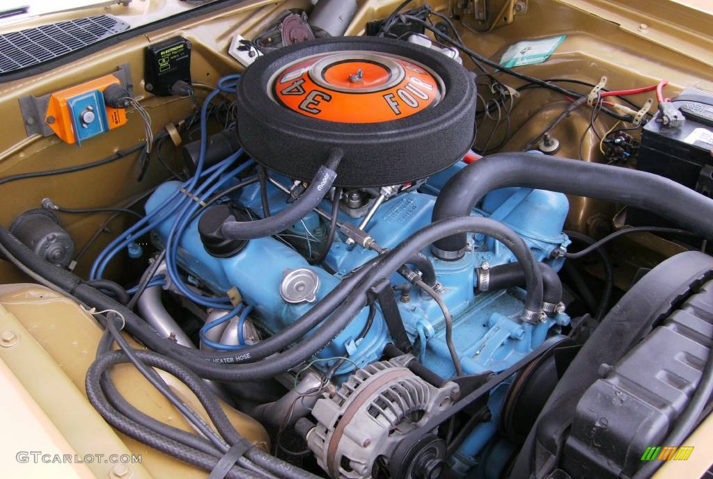 1972 Plymouth Cuda 340 Coupe 340 ci. 4bbl V8 Engine Photo #426844