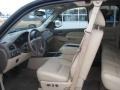 Light Cashmere/Ebony 2010 Chevrolet Silverado 2500HD LTZ Extended Cab 4x4 Interior Color