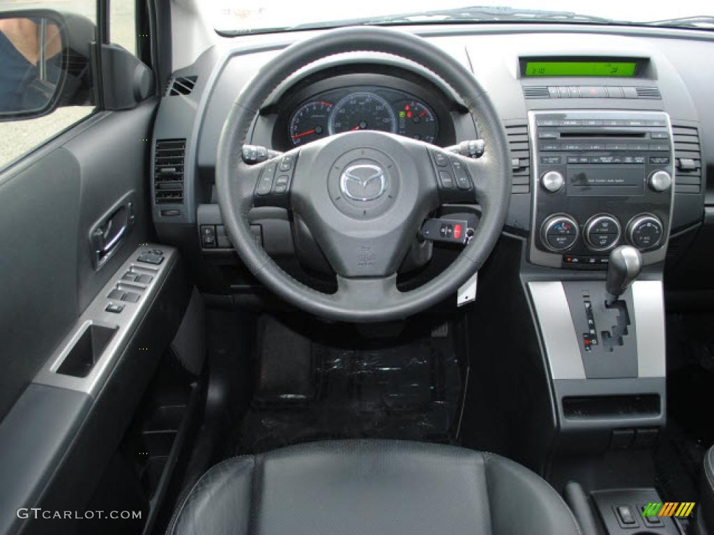 2008 MAZDA5 Sport - Brilliant Black / Black photo #9