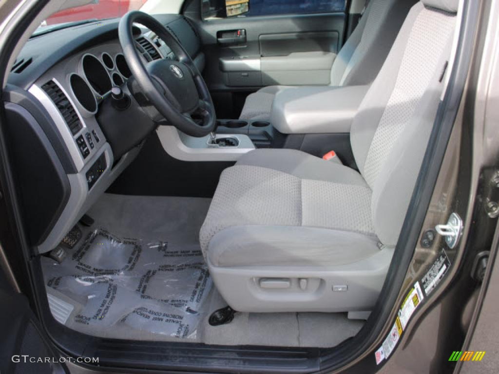 2008 Tundra Double Cab - Pyrite Mica / Graphite Gray photo #10