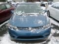 2007 Atomic Blue Metallic Honda Civic EX Coupe  photo #2