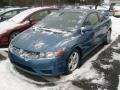 2007 Atomic Blue Metallic Honda Civic EX Coupe  photo #3