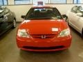 2003 Rallye Red Honda Civic LX Coupe  photo #2