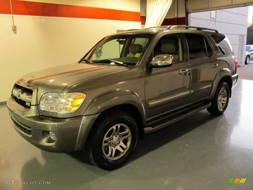 2007 Sequoia Limited - Phantom Gray Pearl / Taupe photo #1