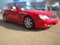 2003 Magma Red Mercedes-Benz SL 500 Roadster  photo #8