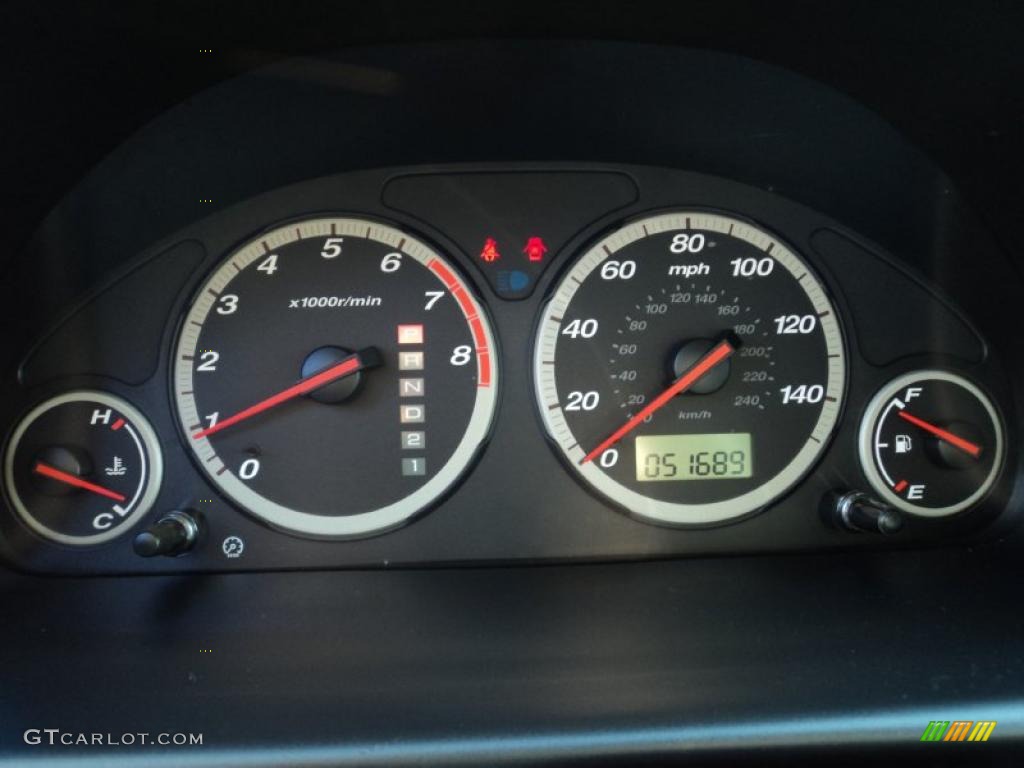 2006 Honda CR-V LX Gauges Photo #42693803