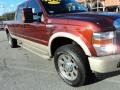 2008 Dark Copper Metallic Ford F350 Super Duty King Ranch Crew Cab 4x4  photo #2