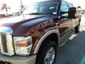 2008 Dark Copper Metallic Ford F350 Super Duty King Ranch Crew Cab 4x4  photo #14