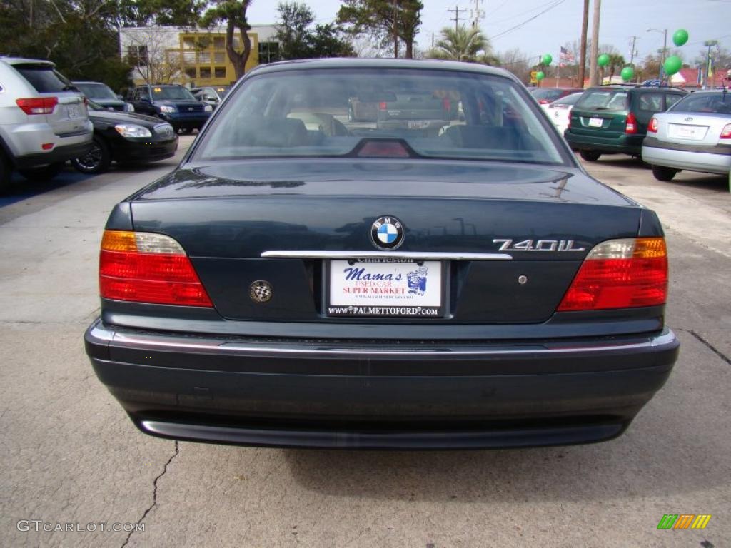 Oxford Green Metallic 2000 BMW 7 Series 740iL Sedan Exterior Photo #42694199