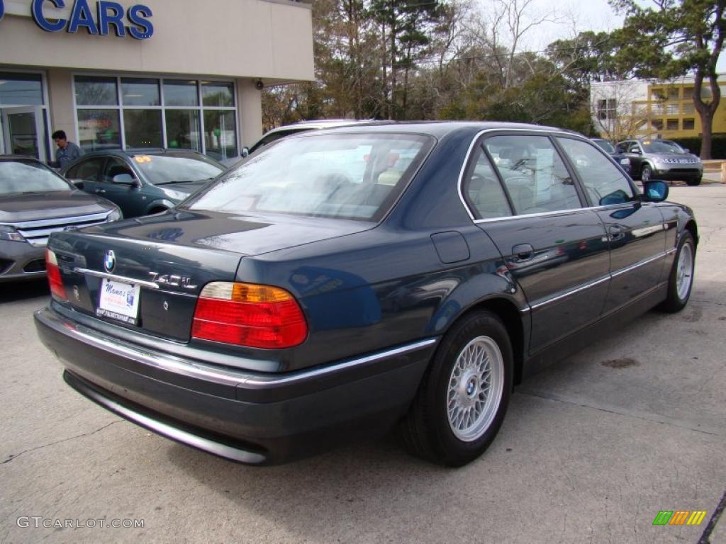 Oxford Green Metallic 2000 BMW 7 Series 740iL Sedan Exterior Photo #42694219