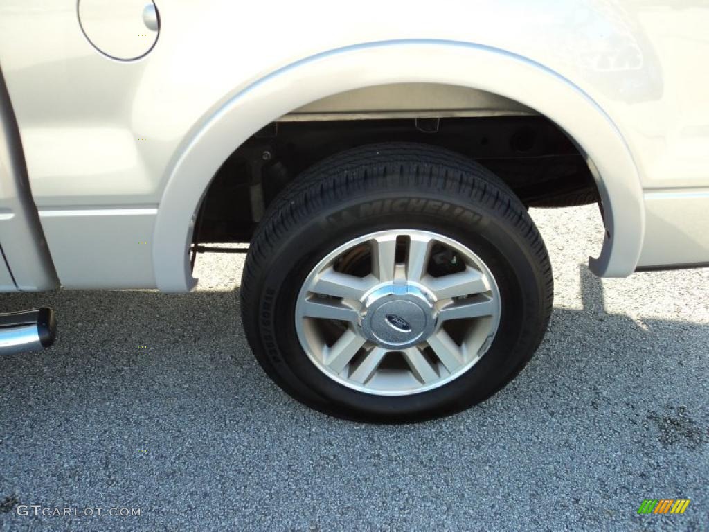 2006 F150 Lariat SuperCrew - Silver Metallic / Tan photo #11