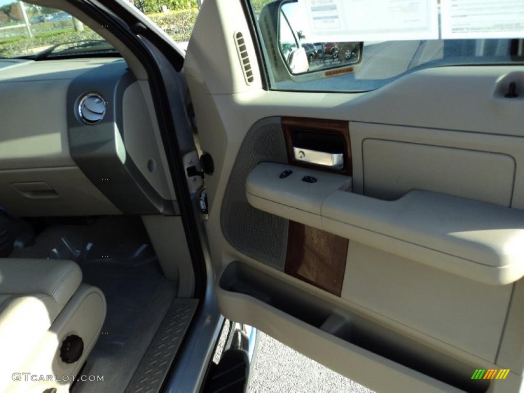 2006 F150 Lariat SuperCrew - Silver Metallic / Tan photo #19