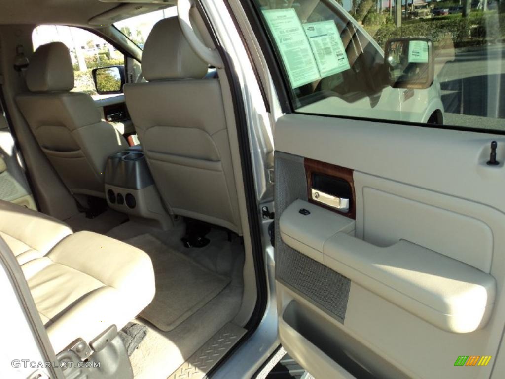 2006 F150 Lariat SuperCrew - Silver Metallic / Tan photo #21