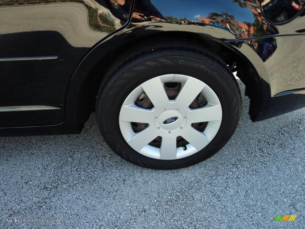 2008 Fusion S - Black Ebony / Camel photo #10