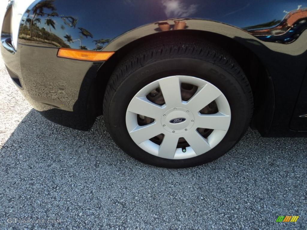 2008 Fusion S - Black Ebony / Camel photo #11