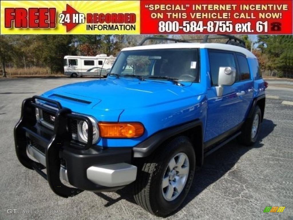 2007 FJ Cruiser  - Voodoo Blue / Dark Charcoal photo #1