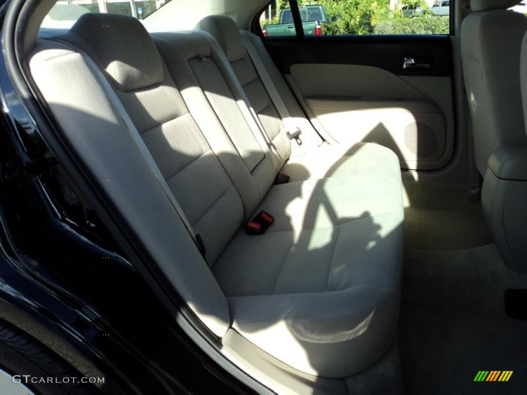 2008 Fusion S - Black Ebony / Camel photo #21