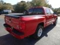 2008 Flame Red Dodge Dakota SLT Crew Cab  photo #11