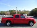 2008 Flame Red Dodge Dakota SLT Crew Cab  photo #12