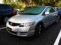 2011 Alabaster Silver Metallic Honda Civic LX Coupe  photo #4